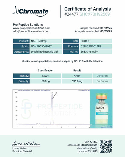 NAD+ (500mg)